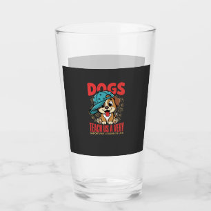Dogs Teach Us Important Life Lessons Puppy Glass