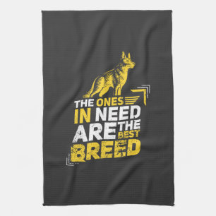 Dogs - The Ones In Need Tea Towel