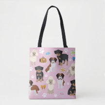 Dogs Tote Bag - Dog Group 2
