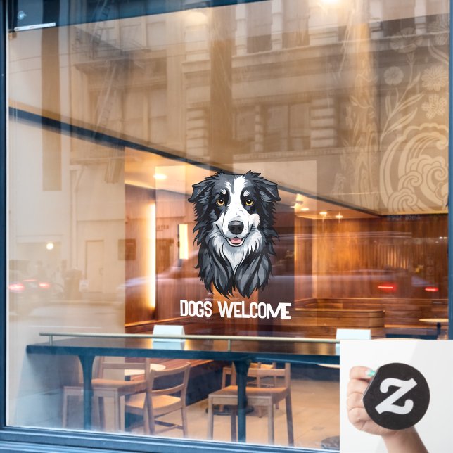Dogs Welcome (Cafe Window)
