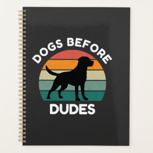 Dogs Welcome, People Tolerated - Funny Dog Lover Planner