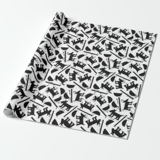 Dogs Wrapping paper