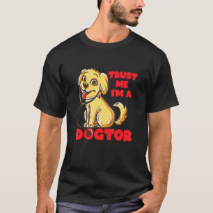 Dogtor Golden Labrador Retriever Puppy Vet Tech Ve T-Shirt
