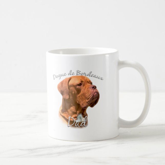 Dogue de Bordeaux Dad 2 Coffee Mug (Right)