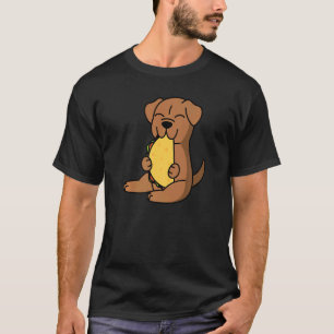 Dogue De Bordeaux Eating A Taco Dog T-Shirt