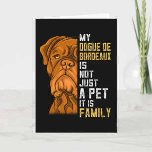 Dogue de Bordeaux Family Dog Gift Card