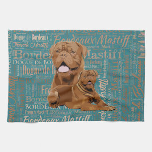 Dogue de Bordeaux - French Mastiff Tea Towel