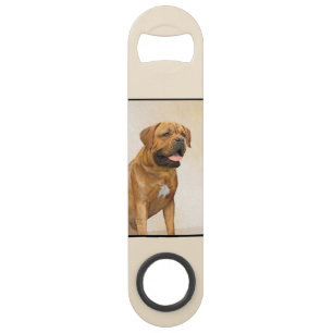 Dogue de Bordeaux Painting - Cute Original Dog Art