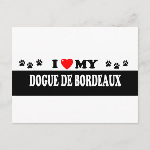 DOGUE DE BORDEAUX POSTCARD