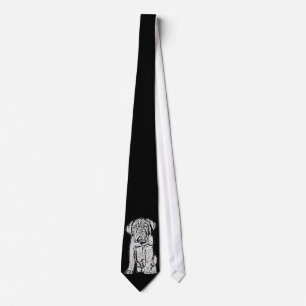 Dogue de Bordeaux puppy tie