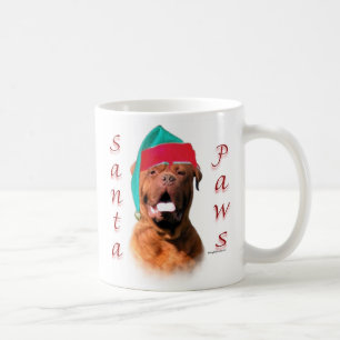 Dogue de Bordeaux Santa Paws Coffee Mug