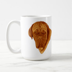 Dogue De Bordeaux Sooky Face Dog, Coffee Mug