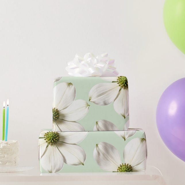 Dogwood Artsy Fun Gift Ideas Wrapping Paper (Party Gifts)