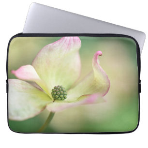 Dogwood Blossom   Cornus Kousa 'Miss Satomi' Laptop Sleeve