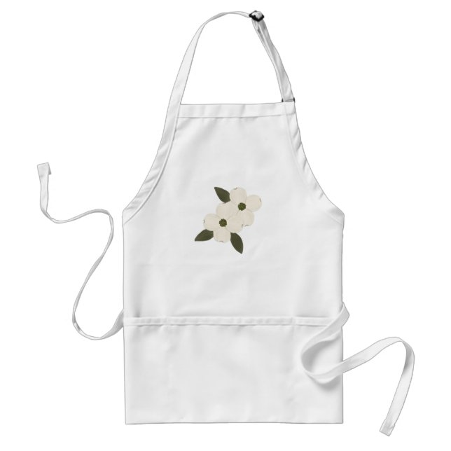 Dogwood Blossoms Apron (Front)