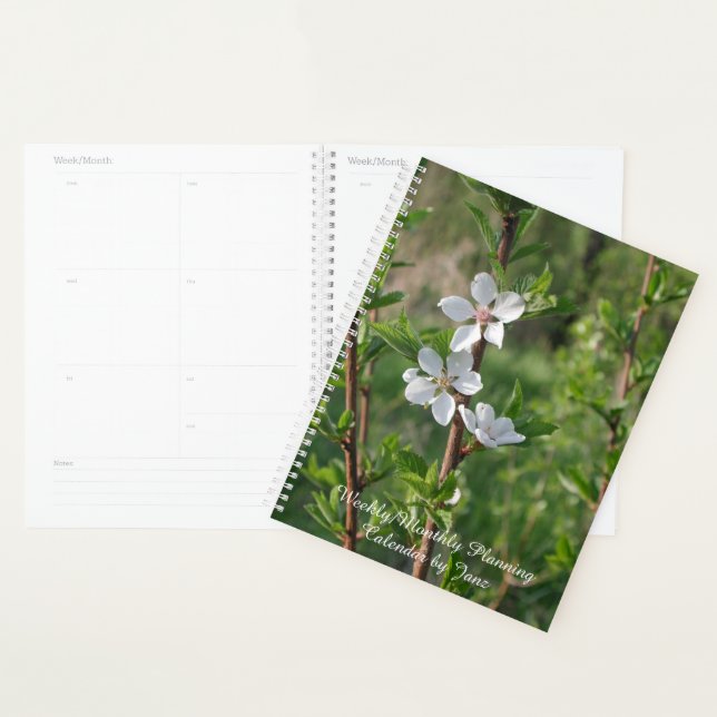 Dogwood Blossoms Calendar by Janz Planner (Display)