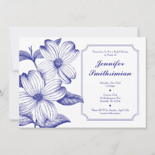 Dogwood Bridal Shower Invitation