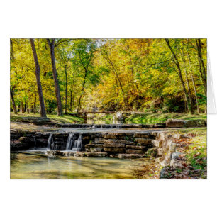 Dogwood Creek Autumn Greeting Card