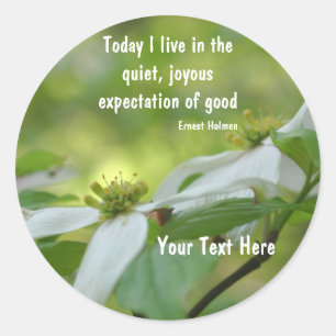 Dogwood Flower Goodness Inspirational Sticker