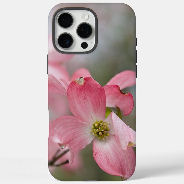 Dogwood Flower Nature Pink iPhone Case (Back)