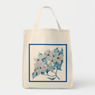 Dogwood Flowers on a Grocery Tote