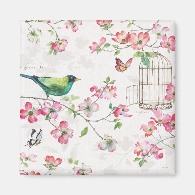 Dogwood Garden Magnet (Front)