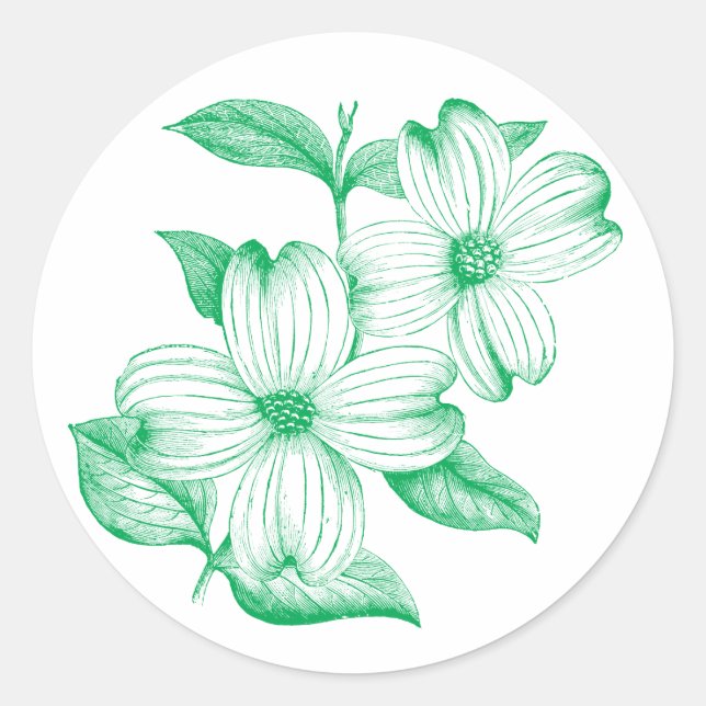 Dogwood Sticker (Front)