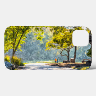 Dogwood Stroll Painterly iPhone 13 Case