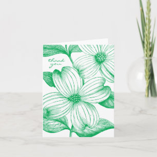 Dogwood Thank You Card