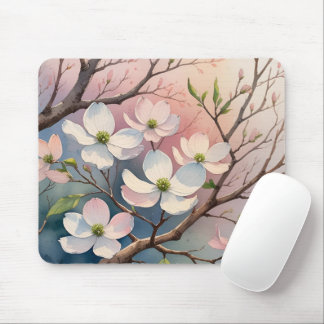 Dogwood Tree Mouse Pad