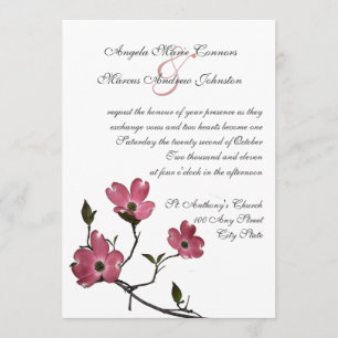 Dogwood Wedding Invitation