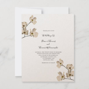 Dogwood Wedding Invitation