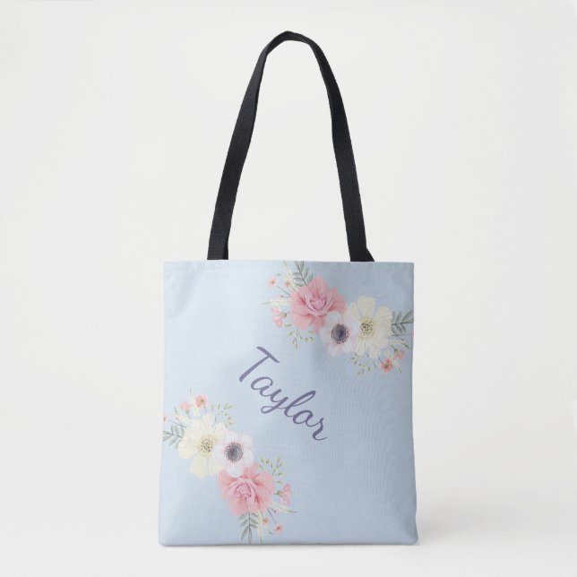 Dogwoodfloral Tote Bag (Front)