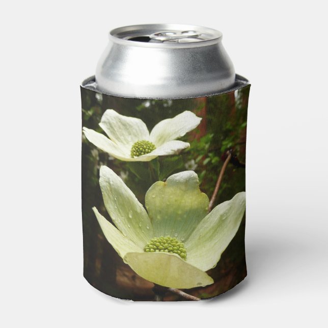 Dogwoods and Redwoods in Yosemite National Park Can Cooler (Can Front)
