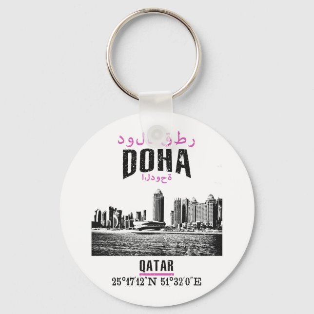 Doha Key Ring (Front)