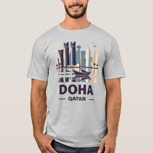 Doha Qatar Arabia Peninsula T-Shirt