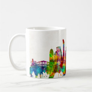 Doha Qatar Skyline Coffee Mug