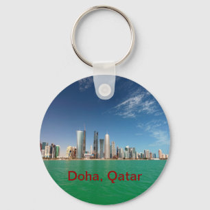 Doha Skyline, 2011 Key Ring