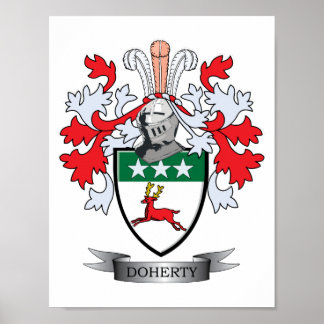 Doherty Coat of Arms Poster