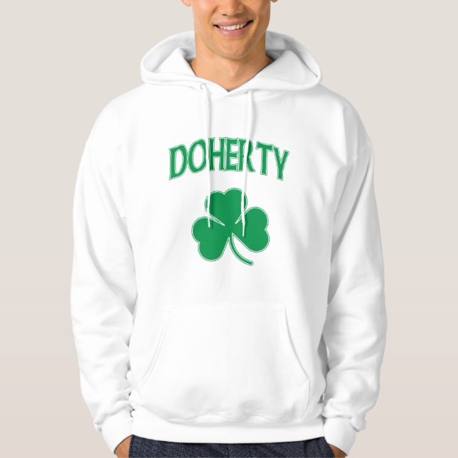 Doherty Shamrock Hoodie (Front)