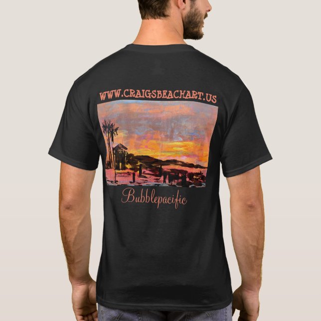 Doho snack bar at dawn T-Shirt (Back)