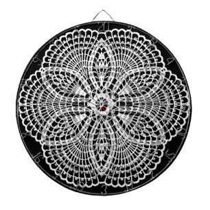 Doily Art Dartboard