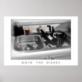 Doin' the Dishes Poster