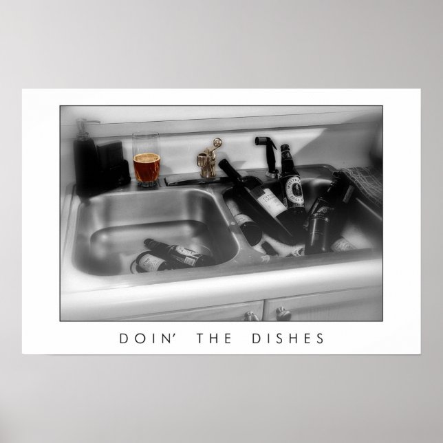 Doin' the Dishes Poster (Front)