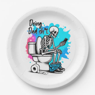 Doing Dad Paper Plate