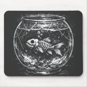 "Doing Great" - Goldfish by BurnsInHell Mouse Pad