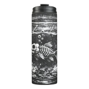 "Doing Great" - Goldfish by BurnsInHell Thermal Tumbler