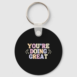 Doing Great Mental Health Awareness Key Ring