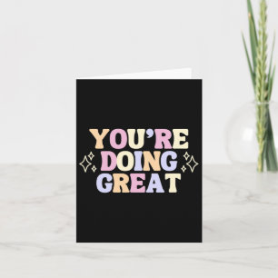 Doing Great Mental Health Awareness Warrior Card