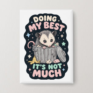 Doing my best opossum humour